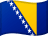 Bandeira Oficial de Bósnia e Herzegovina