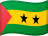 Bandeira Oficial de São Tomé e Príncipe
